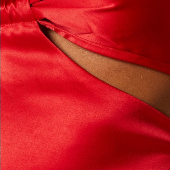 Red cut out top - Picture 3 of 5